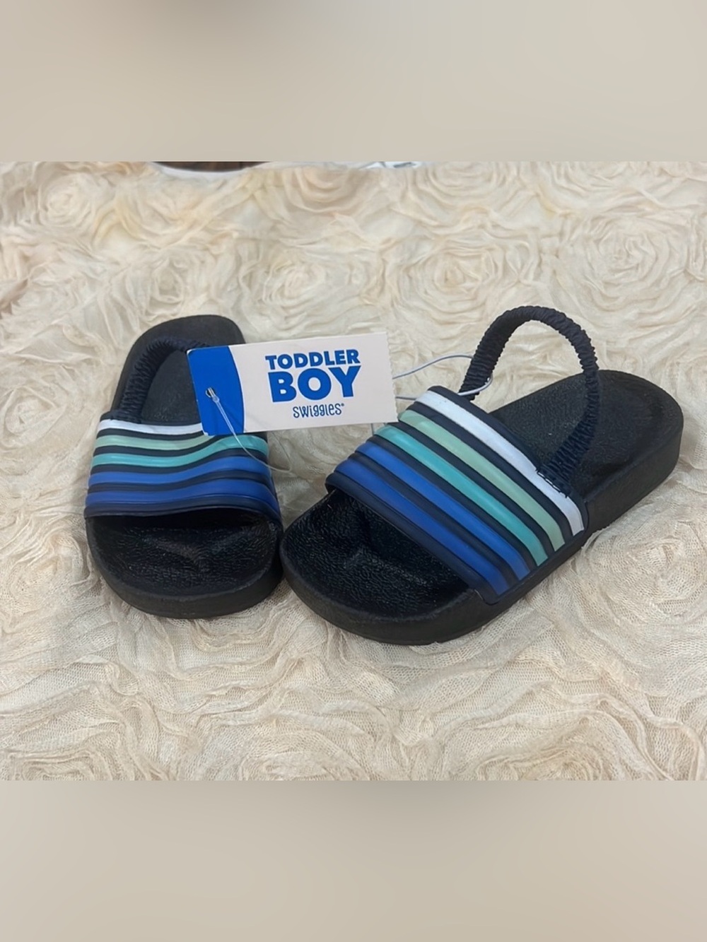 Swiggles blue Sandles size 7